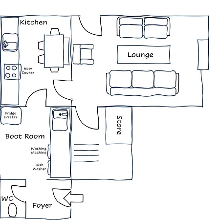 On The Brook Hébergement de vacances